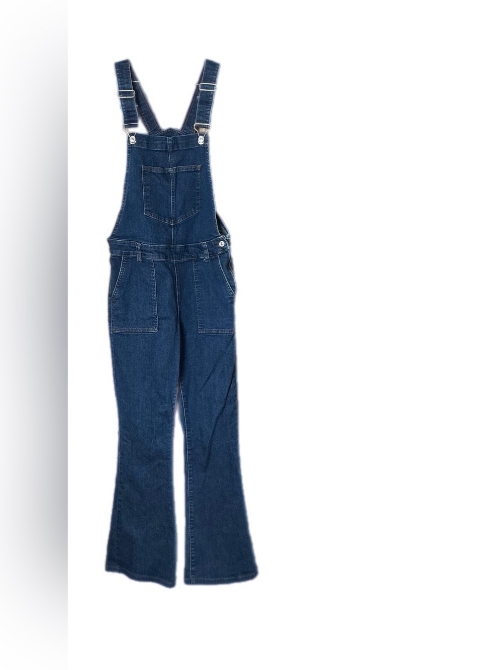 YSC denim collection dark wash overalls medium - Picture 4 of 12